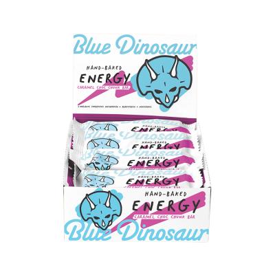 Blue Dinosaur Energy Bar Caramel Choc Chunk 45g x 12 Display